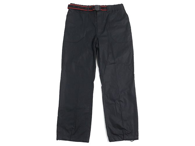 Pantaloni in cotone Fendi FB0741 AHV5 Nero