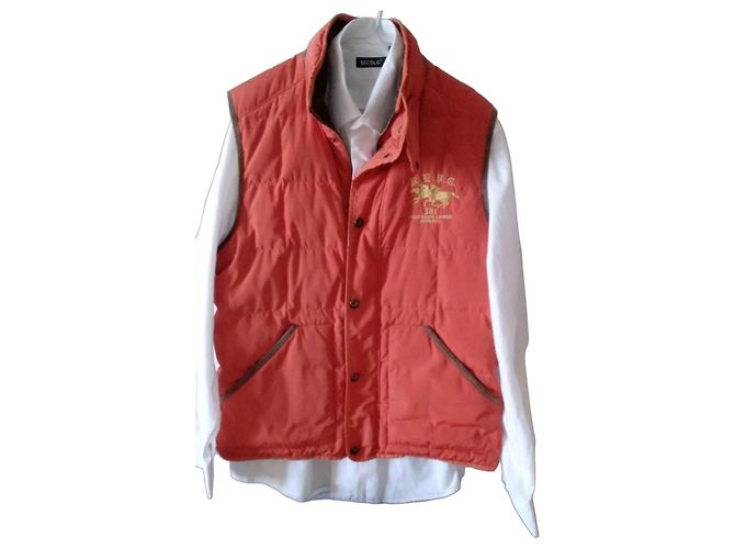 Polo Ralph Lauren Ohrringe Orange Baumwolle
