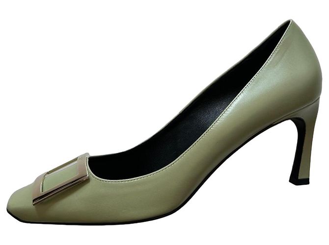Roger Vivier Belle Vivier Trompete 7 Hellgrün