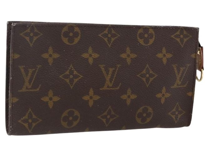 LOUIS VUITTON Monogram Bucket GM Accessory Pouch LV Auth ka2640