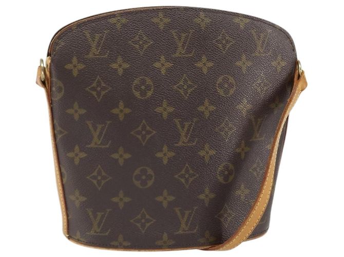 LOUIS VUITTON Bolsa de Hombro Monogram Drouot M51290 LV Auth am10393 Monograma