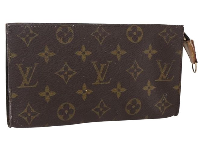 LOUIS VUITTON Monogram Bucket GM Accessory Pouch LV Auth ka2639