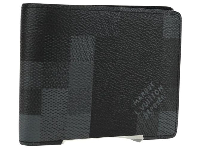 LOUIS VUITTON Cartera Slender Bifold Damoflage M14927 Auth 171321SAM