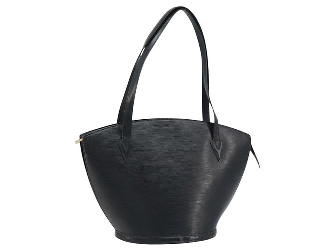 LOUIS VUITTON Borsa a Spalla Epi Saint Jacques Nera M52262 Auth 172132 Nero