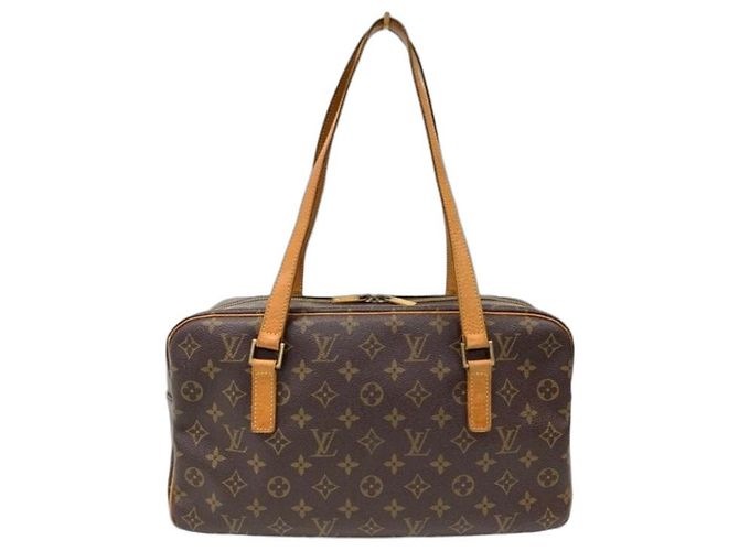 Sac Cité Louis Vuitton Monogram Canvas Marron