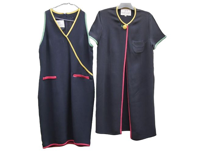 Autre Marque Completo Gonna e Giacca Lunga Gai Mattiolo Acetato