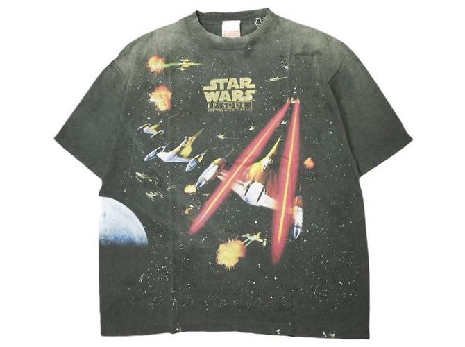Autre Marque T-shirt in cotone Saint Michael SW_SS Nero