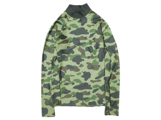 Autre Marque A BATHING APE 1ST CAMO Polyester Polyurethane Rash Guard Multiple colors