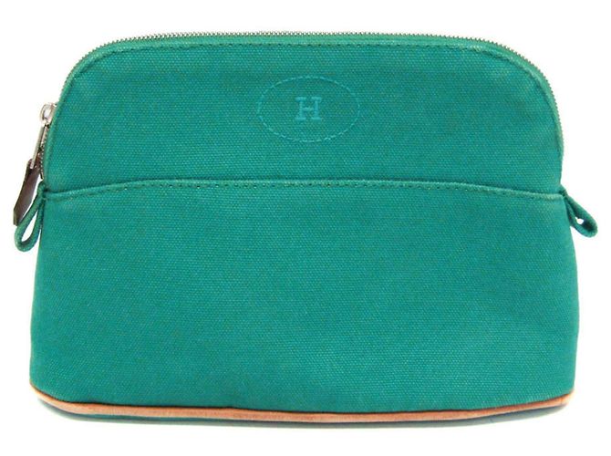 Bolso Mini de Algodón para Mujer Bolide Hermès Verde