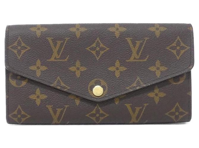 Portafoglio Sarah Monogram Louis Vuitton Marrone