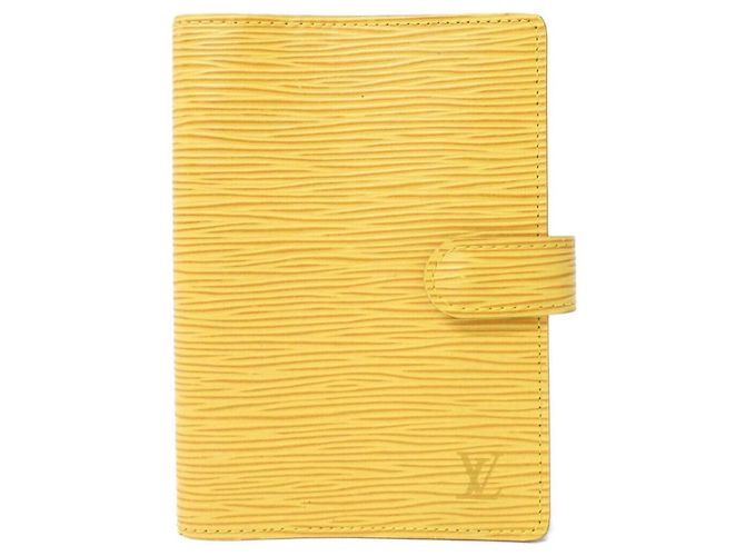 Agenda PM Organizer Epi Louis Vuitton Gelb
