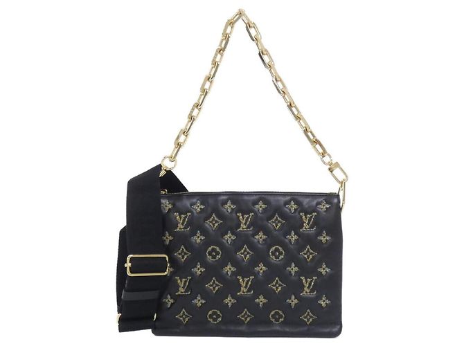 Bolsa de Ombro Coussin Louis Vuitton Preto