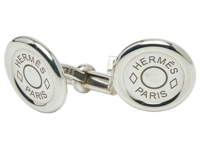 Gemelli Hermès Serie, Argento, Uomo Metallo