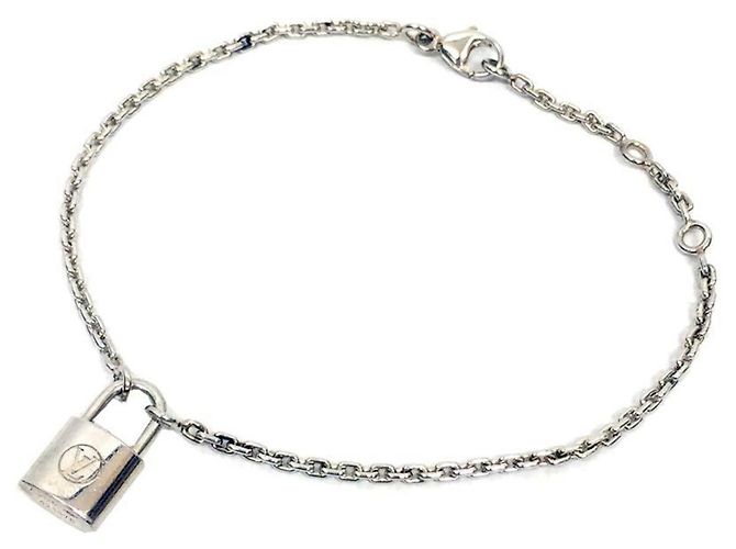 LOUIS VUITTON Armband Louis Vuitton UNICEF Lockit Silber