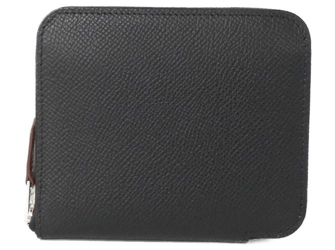 Silk In Billetera compacta Hermès EN LIBERTÉ de seda Negro