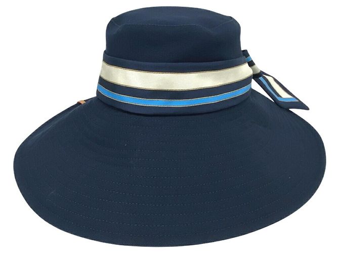Cappello bucket LOUIS VUITTON, Blu Navy, Donna