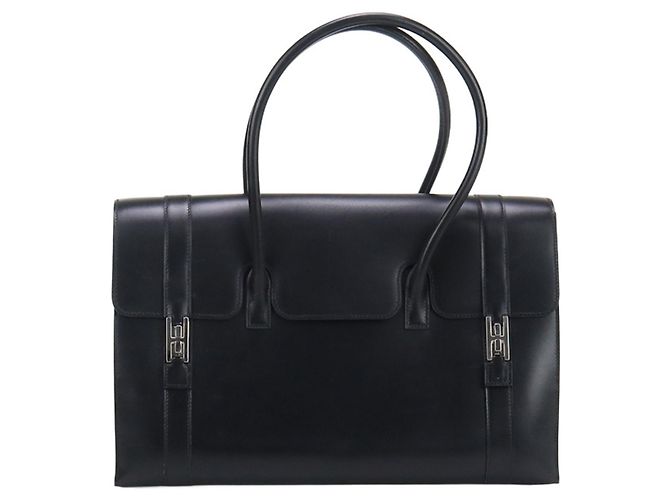 HERMES Borsa Drag Hermès, Donna, Nera Nero