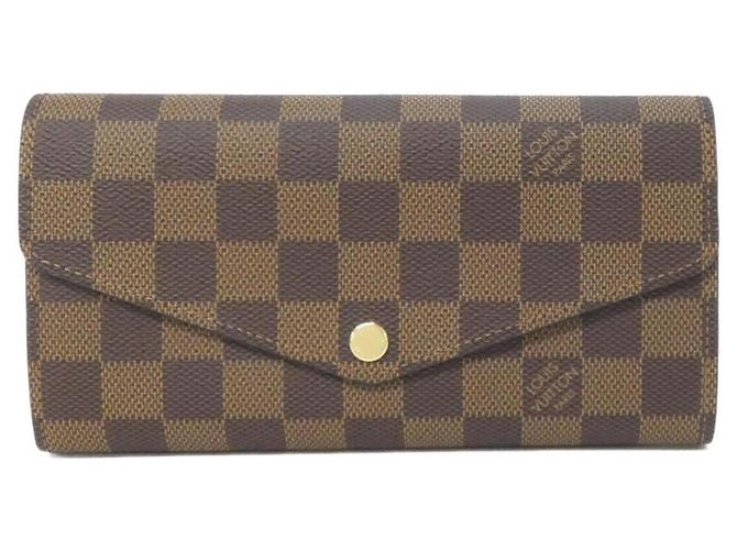 Cartera Sarah Damier Louis Vuitton Castaño