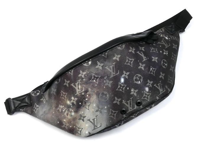Louis Vuitton Monogram Galaxy Discovery Bauchtasche Schwarz