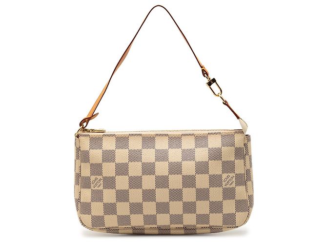 Pochette Accessoires Damier Azur Blanc Louis Vuitton