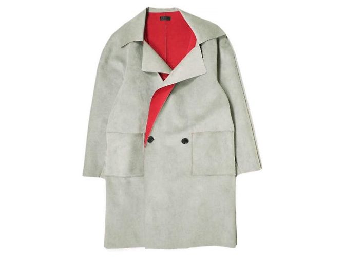 Autre Marque Casaco Ultra Suede CLASS Bardi Marrom