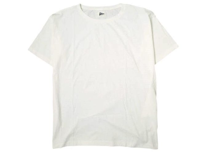 Autre Marque Camiseta de algodón Eden Slit Tee de Pilgrim Surf+Supply Blanco
