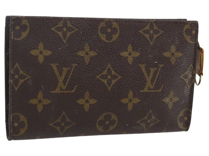 LOUIS VUITTON Monogram Bucket PM Accessory Pouch LV Auth 157823