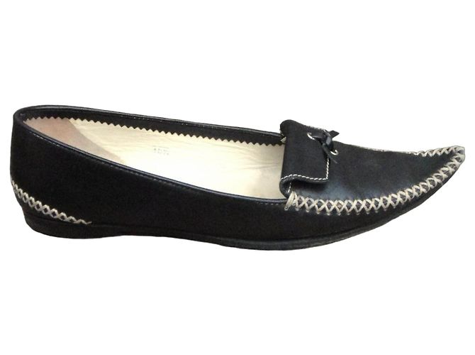 Mocassini Tod's in pelle nera Nero