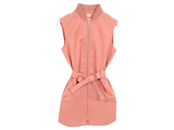Hermès Hermes Eclectique Baumwollkleid Pink