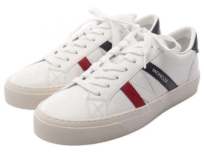 Moncler MONACO 2 Leather Sneakers
