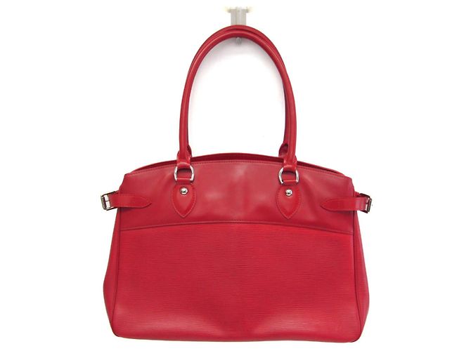 Sac à main Louis Vuitton Epi Passy GM en Rouge