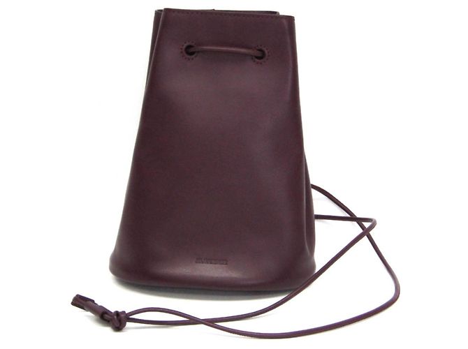 Borsa a tracolla con cordino Jil Sander Bordò