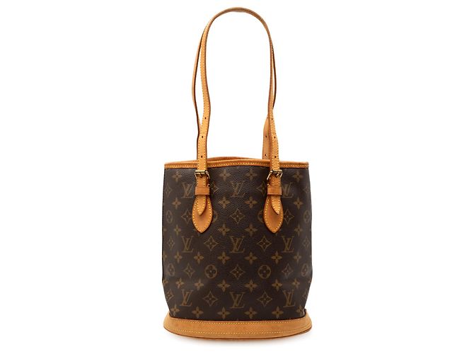 Bucket Brauner Monogramm Petit Eimer von Louis Vuitton