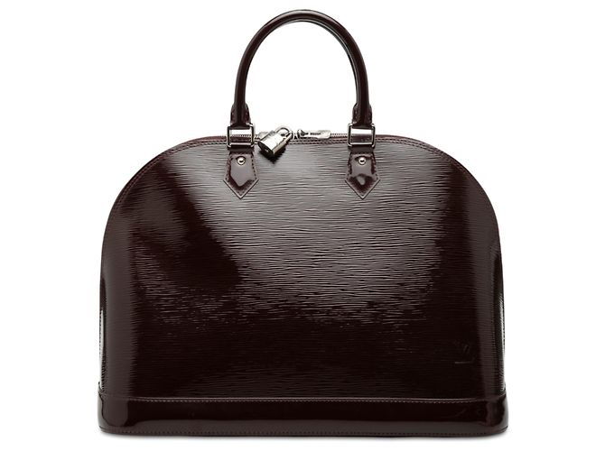 Louis Vuitton Alma GM Épi Électrique Rouge Bordeaux