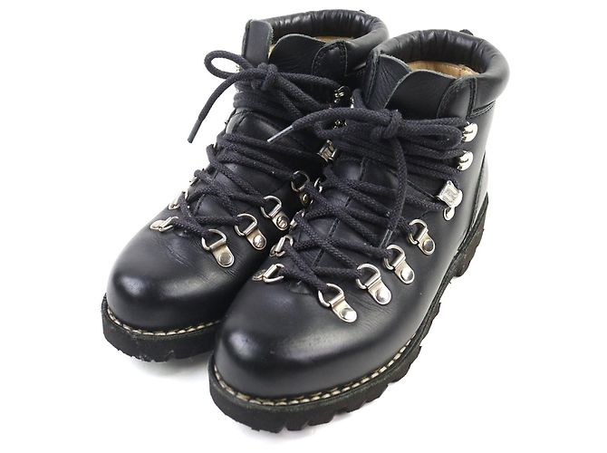 Autre Marque Botas de couro Paraboot AVORIAZ Preto