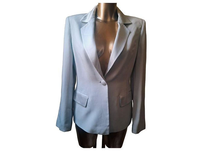 Luisa Spagnoli Eisblau Jacke Hellblau