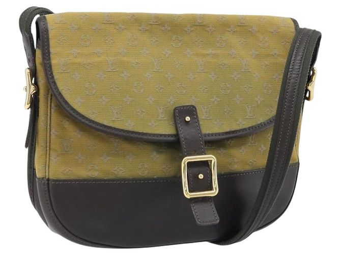 LOUIS VUITTON Borsa a Spalla Monogram Mini Belanger TST Khaki M92673 Auth th6595 Cachi