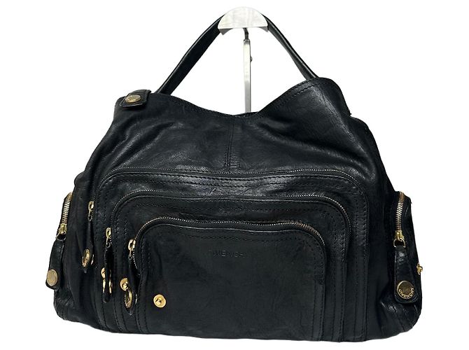 Bolso de cuero vintage Givenchy negro