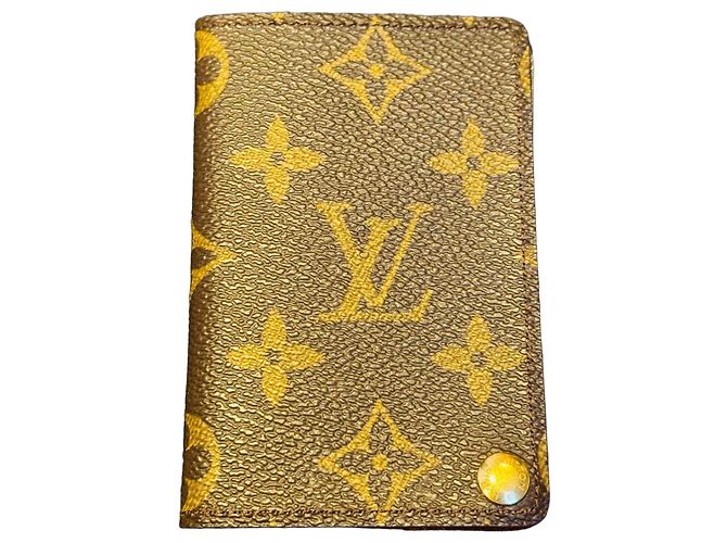 Louis Vuitton Monogram Card Holder Brown