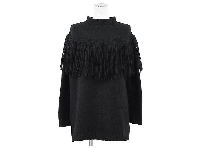 Pullover 100% Cashmere Christian Dior Nero