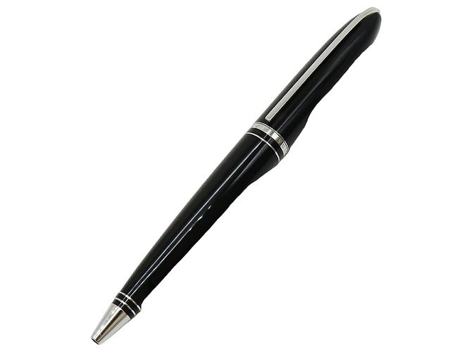 Louis Vuitton Dock Double Lacquer Ballpoint Pen Black Golden
