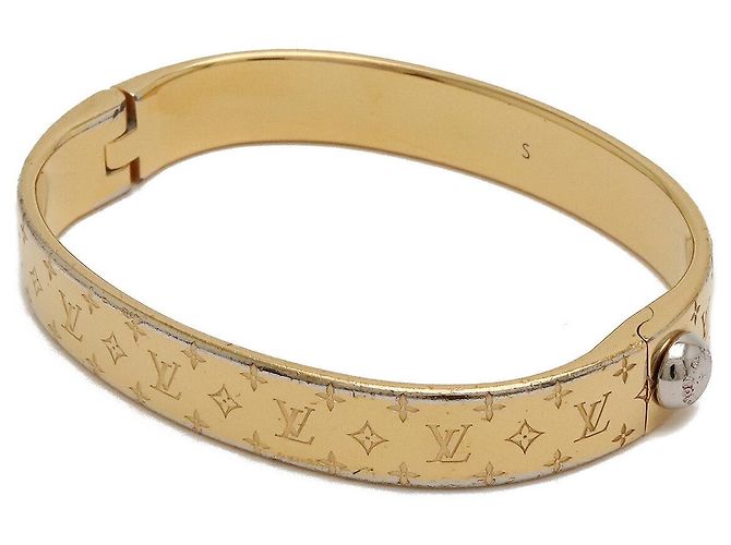 Pulseira Nanogram Louis Vuitton Dourado