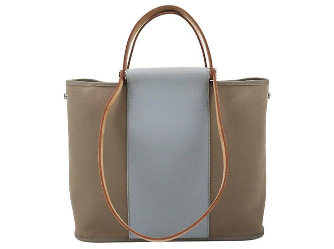 Cabag Bolsa Tote 2 em 1 Elan PM Hermès Caqui