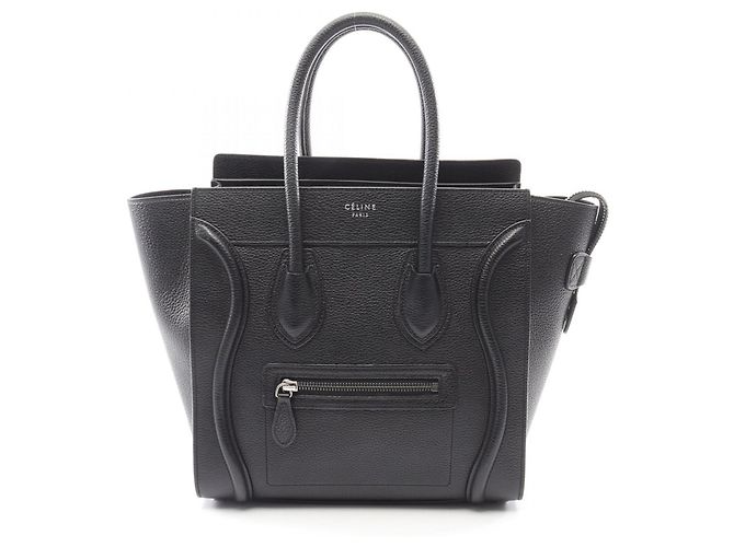 Céline Borsa Tote Micro Shopper Celine Luggage Nero