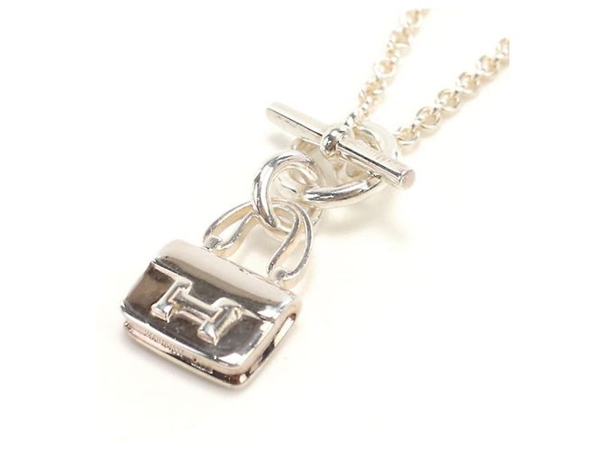 Hermès Collana Amuleto Constance HERMES Argento Argento