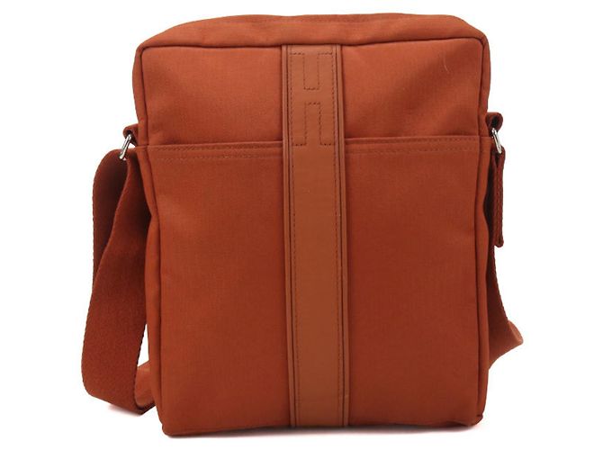 Hermès HERMES Bolsa de Ombro Acapulco MM Laranja