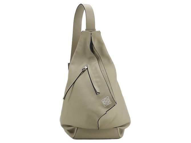 Bolsa de Ombro Anton da Loewe Bege