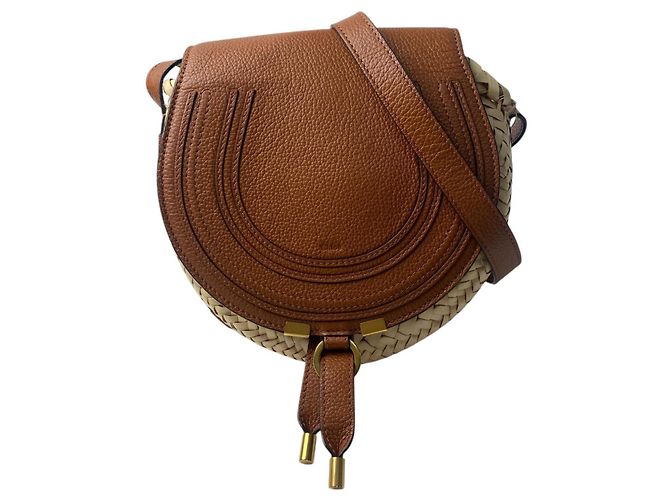 Borsa a Spalla Marcie in Raffia Donna Chloé