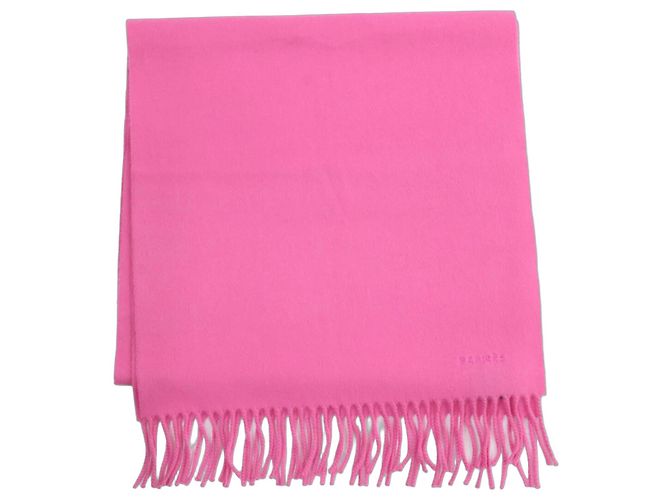Écharpe en cachemire Hermès en rose