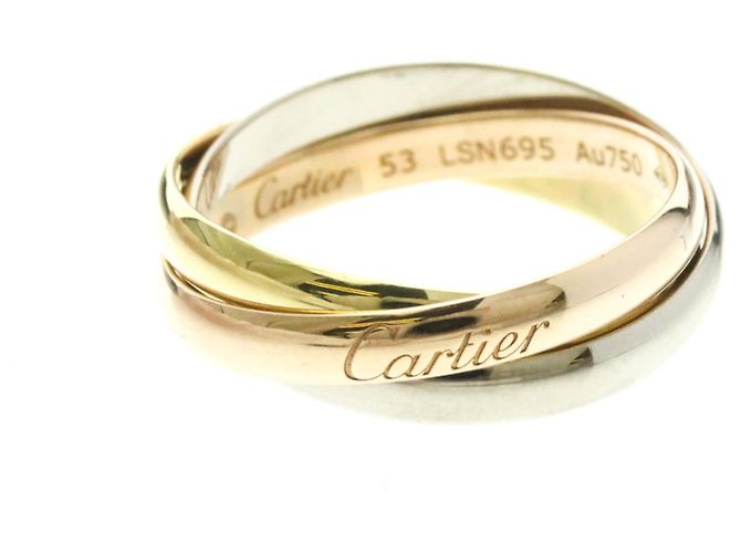 Anello Trinity di Cartier D'oro
